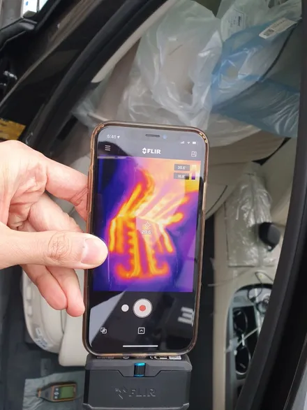 [청주카스페이스] 제네시스 G80 버텍스 썬팅900/700 조합 / 청주 율량동