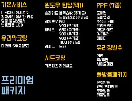 [청주썬팅] 타스만 버텍스 900 작업 / 청주 율량동