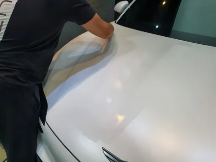 레인보우 V90 + 유리막코팅 + PPF 작업까지 / 청주 율량동