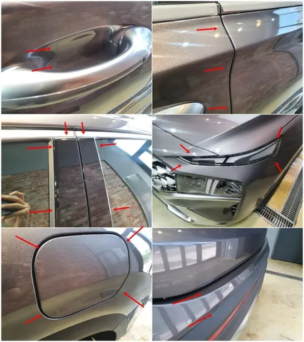 [싼타페] 신차패키지 작업 보시고 가세요 / 청주 율량동