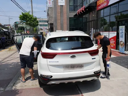 [신차패키지]스포티지 레인보우 V70 + LX2000 / 청주 율량동