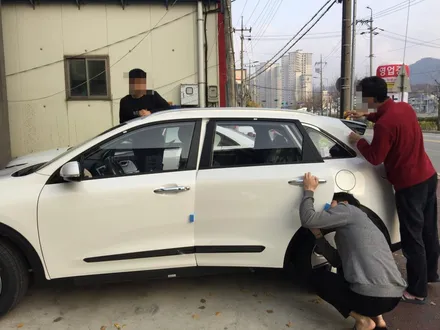 찬바람이불어도 검수는 계속되어야 한다. 쭈욱- BY.청주카스페이스 / 청주 율량동