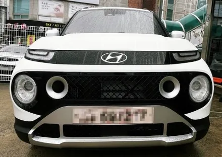 캐스퍼 썬팅 블랙박스 신차패키지 후기(구미선산장천무을고아해평) / 구미시 황상동
