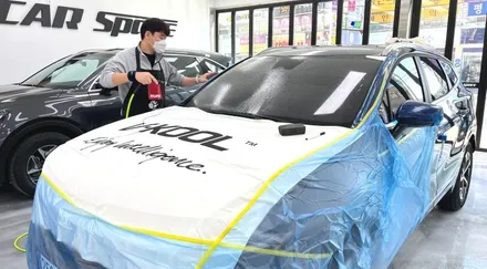 스포티지와 브이쿨의 만남! 카스페이스 구미점에서 진행한 작업! / 구미시 황상동