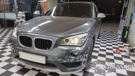BMW X1 안드로이드 카블릿 모니터, 네비게이션 티맵 설치와 터치패널 연동 (전주 대전 광주 수입차 전문튜닝샵)
