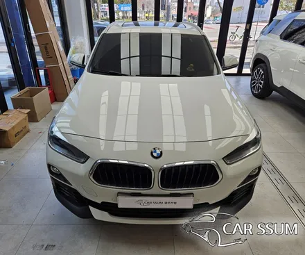 광주 BMW X2 안드로이드 올인원 네비게이션 모니터 설치장착 튜닝 (대전 전주 순천 여수 목포)