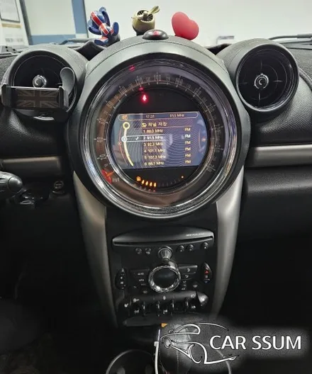 광주 BMW 미니쿠퍼 컨트리맨 순정모니터 안드로이드 오토, 애플카플레이 AHD 후방카메라 설치장착 튜닝 시공