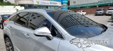 광주광역시 썬팅 재시공 렉서스 RX450h 빛바랜 틴팅 제거 후 스미스T1 작업후기