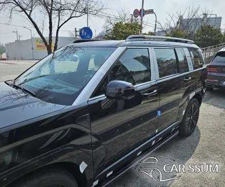 광주 디올뉴 싼타페 MX5 신차패키지 - 스미스클럽 베가 썬팅 틴팅, 아이나비 4채널 블랙박스, 보조배터리 설치 장착 튜닝시공
