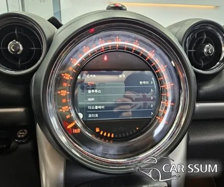 광주 BMW 미니쿠퍼 컨트리맨 순정모니터 안드로이드 오토, 애플카플레이 AHD 후방카메라 설치장착 튜닝 시공