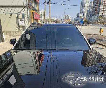 광주 디올뉴 싼타페 MX5 신차패키지 - 스미스클럽 베가 썬팅 틴팅, 아이나비 4채널 블랙박스, 보조배터리 설치 장착 튜닝시공