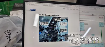 K7 안드로이드 올인원 / 순정 모니터 고장난 김에 안드로이드 모니터, AHD 후방카메라 교체 (광주 대전 전주 자동차튜닝샵)