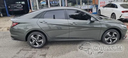 광주 썬팅 / 아반떼 CN7 이비오스슈젠 CX90 틴팅 시공 (광주 대전 전주 순천 목포 여수 자동차튜닝샵 카썸)