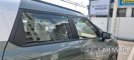 광주 썬팅, KG모빌리티 토레스 신차 이비오스 슈젠 GX90 틴팅 시공후기 (대전 전주 익산 군산 순천 여수 목포)