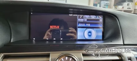 렉서스 LS600h 순정 모니터 고장난김에 안드로이드 카블릿 만들기! M2C 매립, 터치판넬 이식 튜닝 (광주 전주 대전 튜닝샵 카썸)