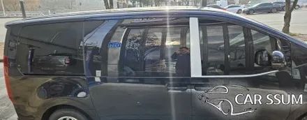 광주 스타리아 스미스 T1 신차썬팅 및 전동사이드스텝 윙스텝 발판  보조계단 설치장착 튜닝 시공 (대전 전주 순천 여수 목포)