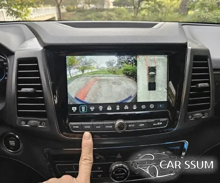 광주 렉스턴스포츠 어라운드뷰 3D 플러스 서라운드뷰 설치장착 튜닝 시공 (대전 전주 순천 여수 목포)