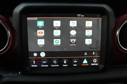 JEEP 글래디에이터 어라운드뷰(슈퍼뷰) a-roid auto 안드로이드오토 세인트아모 윈도우 틴팅 시공