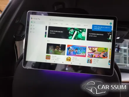 캐딜락 CT6 안드로이드 리어모니터 \