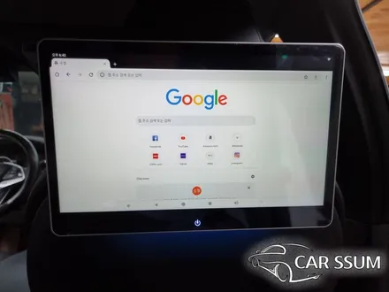 캐딜락 CT6 안드로이드 리어모니터 \