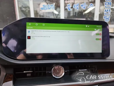 렉서스 ES350 안드로이드 올인원 와이드모니터 교체 후 어라운드뷰 재보정까지 완벽하게! (광주 대전 전주 순천 여수 목포 튜닝샵)