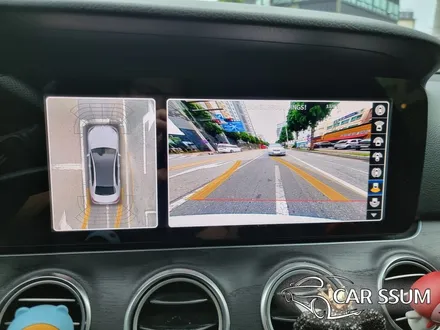 벤츠 E220d 3D 어라운드뷰 / 순정연동 가능한 플러스뷰 시공 (익산 목포 군산 수입자동차 튜닝샵 카썸)