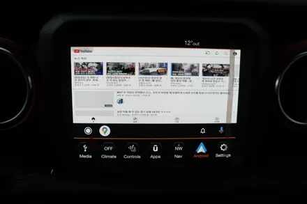 JEEP 글래디에이터 어라운드뷰(슈퍼뷰) a-roid auto 안드로이드오토 세인트아모 윈도우 틴팅 시공