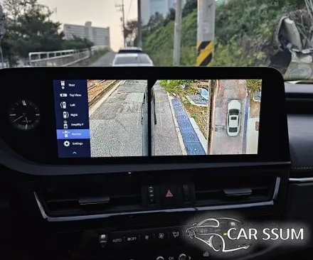 광주 렉서스 ES300h 전용 렉시온 어라운드뷰, 60도 3D서라운드뷰 설치장착 튜닝 시공 (대전 전주 순천 여수 목포)