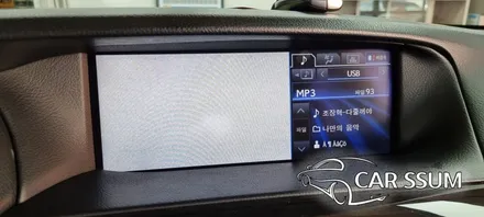 렉서스 LS600h 순정 모니터 고장난김에 안드로이드 카블릿 만들기! M2C 매립, 터치판넬 이식 튜닝 (광주 전주 대전 튜닝샵 카썸)