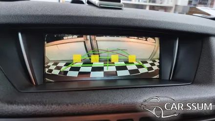 BMW X1 안드로이드 카블릿 모니터, 네비게이션 티맵 설치와 터치패널 연동 (전주 대전 광주 수입차 전문튜닝샵)