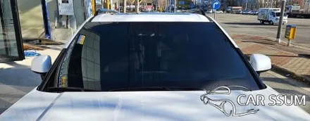 광주 디 올뉴 싼타페 신차썬팅 이비오스 슈젠 GX80 틴팅 작업시공 (대전 전주 순천 여수 목포)