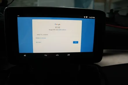 광주 카썸 벤츠 GLC220D 안드로이드 카블릿 M2C-200 시공