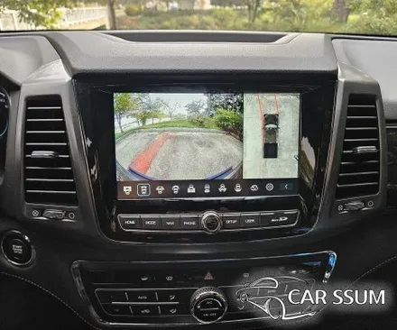 광주 렉스턴스포츠 어라운드뷰 3D 플러스 서라운드뷰 설치장착 튜닝 시공 (대전 전주 순천 여수 목포)