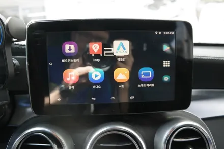광주 카썸 벤츠 GLC220D 안드로이드 카블릿 M2C-200 시공