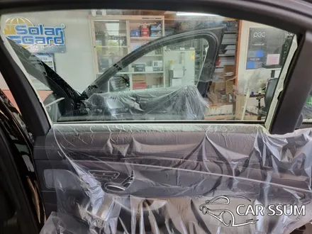 벤츠 S350d 자동차 썬팅 재시공 / 10년 보증 가격 가성비 스미스T2 전면30%, 측후면5% (광주 대전 전주 틴팅전문샵 카썸)