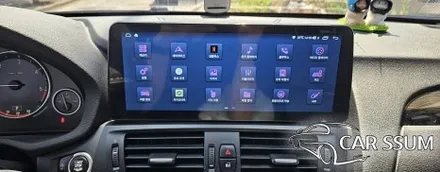 광주 BMW X3 모터스밸류 안드로이드 올인원 네비게이션 모니터 설치장착 튜닝 시공 (대전 전주 순천 여수 목포)