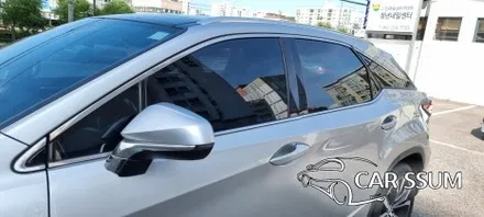 광주광역시 썬팅 재시공 렉서스 RX450h 빛바랜 틴팅 제거 후 스미스T1 작업후기