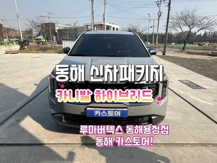 카니발 하이브리드 동해 신차패키지. 강원도 동해썬팅 맛집 카스토어. / 강원 동해시