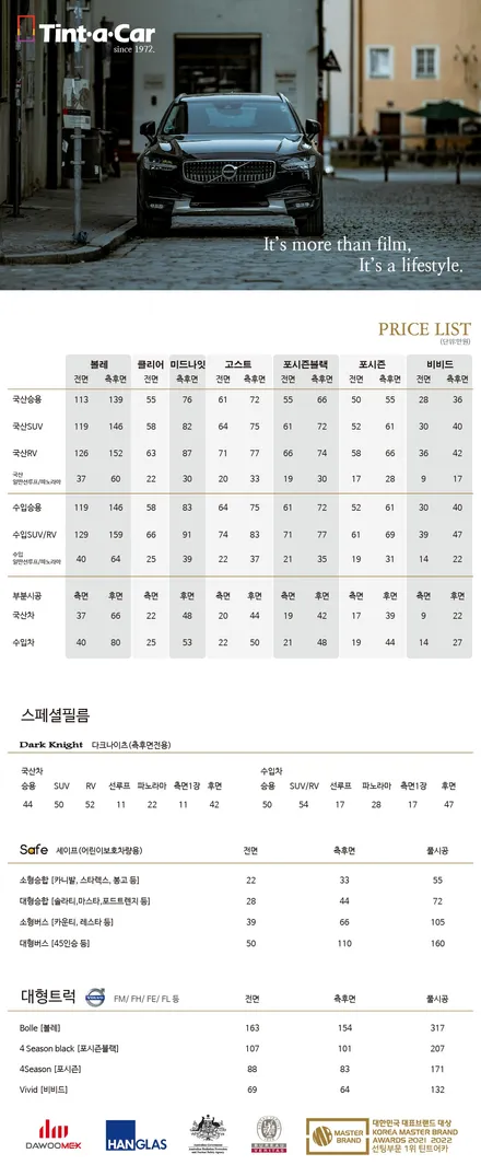 동해썬팅 카니발 KA4 썬팅시공 #동해썬팅 #틴트어카 / 강원 동해시