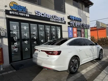 [충주 자동차이야기] SM6 솔라가드 차콜GT 열차단 썬팅 전체시공 / 충북 충주