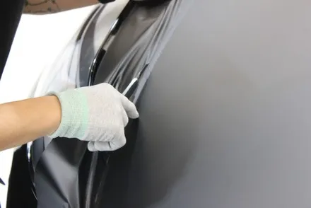 용인랩핑 모델Y 반광인 사틴보다 더 다크한 매트블랙으로 랩핑한다면? / 화성 동학산1길