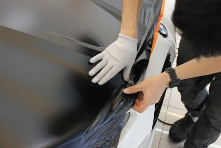 m3 랩핑 / BMW의 선을 살려주는 컬러는 아무래도 사틴블랙 랩핑이 최고! / 화성 동탄 동학산1길