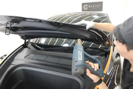 용인랩핑 모델Y 반광인 사틴보다 더 다크한 매트블랙으로 랩핑한다면? / 화성 동학산1길