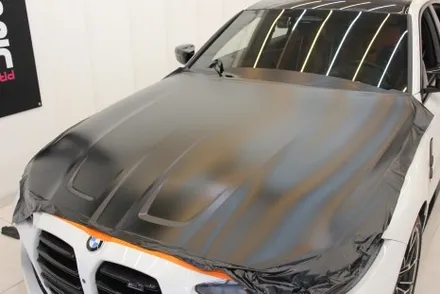 m3 랩핑 / BMW의 선을 살려주는 컬러는 아무래도 사틴블랙 랩핑이 최고! / 화성 동탄 동학산1길
