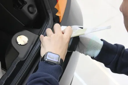 랩핑보험처리 받을 수 있냐구요? z4 사고수리 후 사틴블랙 재랩핑 / 화성 동학산1길