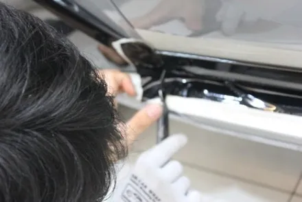 x7 크롬죽이기 부분적인 랩핑만으로도 다른 느낌 연출한데 왜 안해~? / 화성 동탄 동학산1길