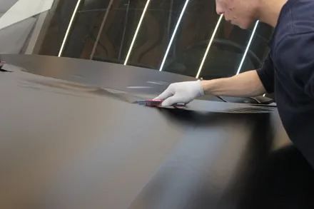 m3 랩핑 / BMW의 선을 살려주는 컬러는 아무래도 사틴블랙 랩핑이 최고! / 화성 동탄 동학산1길