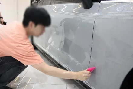 용인PPF 벤츠 EQE 탈거없는 자동재단과 손재단의 교차시공 / 화성 동학산1길