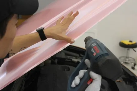 천안랩핑 펄 베이비핑크로 말리부 전체랩핑 했더니 여심취향저격에 딱! / 화성 동학산1길