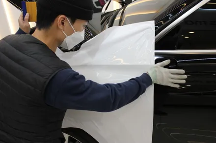 동탄랩핑 펠리세이드 대반전 전체랩핑 비닐프로그 크리스탈화이트 전체랩핑 / 카티스트스튜디오 / 화성 동학산1길